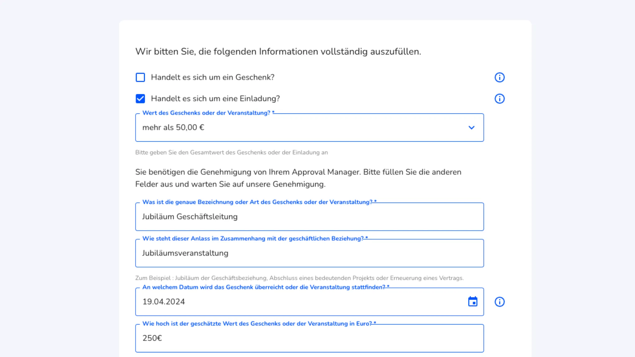 Approval Manager (Website)