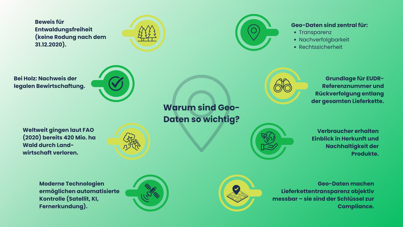 Bedeutung der Geo-Daten