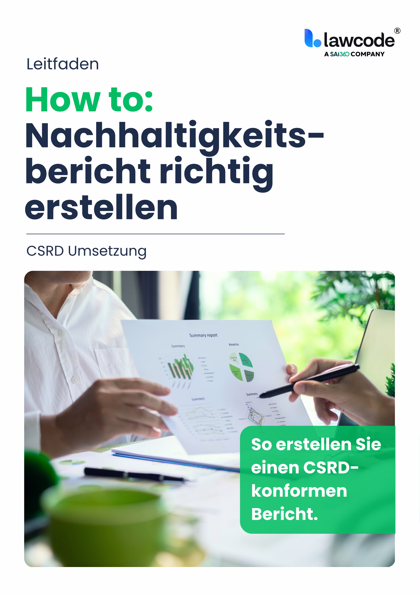 CSRD-Bericht Leitfaden Titel