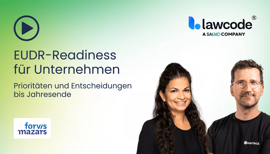 EUDR-Readiness für Unternehmen: Prioritäten und Entscheidungen bis Jahresende