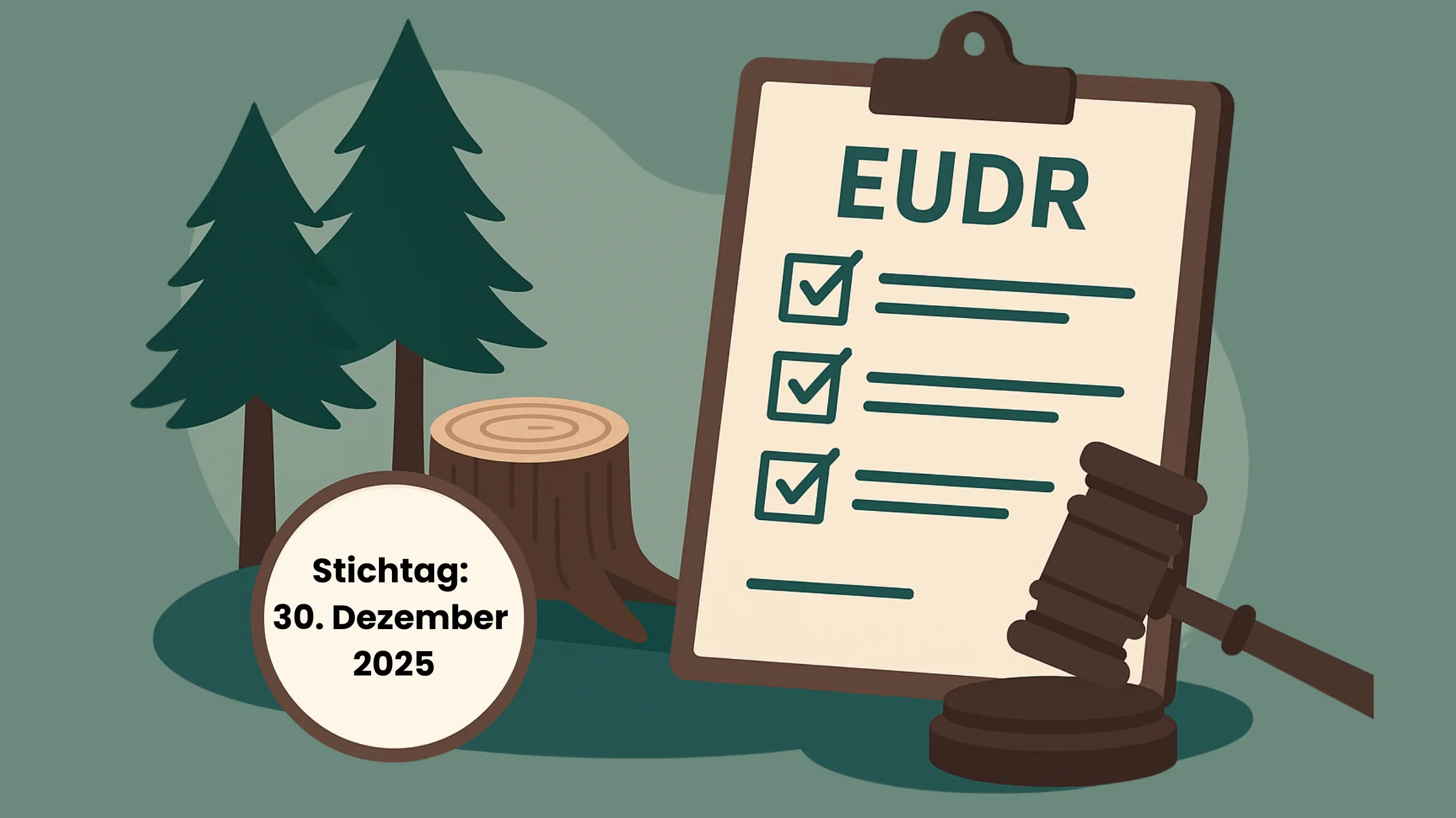 EUDR Stichtag 30. Dezember 2025