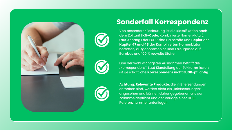 Fallbeispiel Korrespondenz