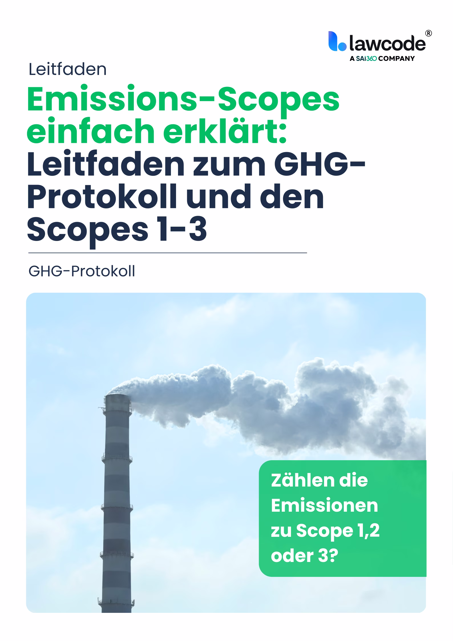 GHG Protokoll Leitfaden Titel