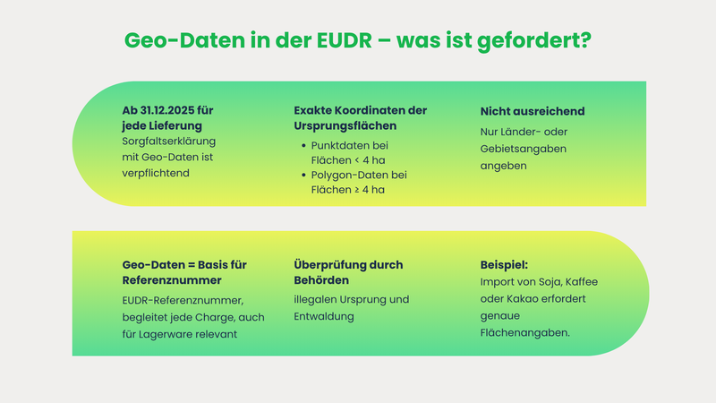 Geo-Daten in der EUDR
