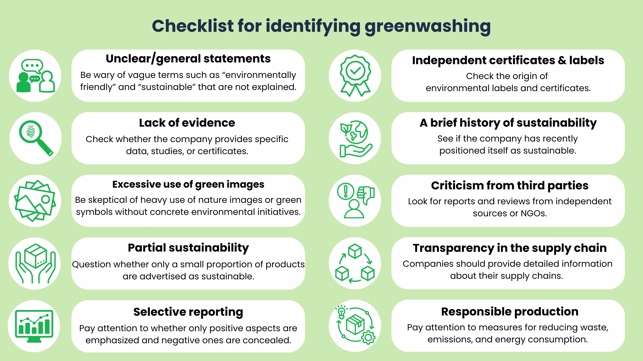 Greenwashing-checklist