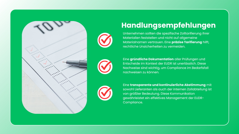 Handlungsempfehlungen