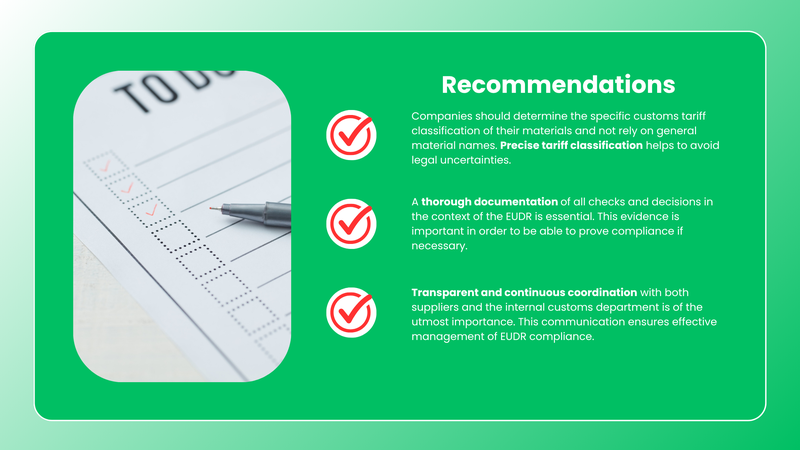 Recommendations
