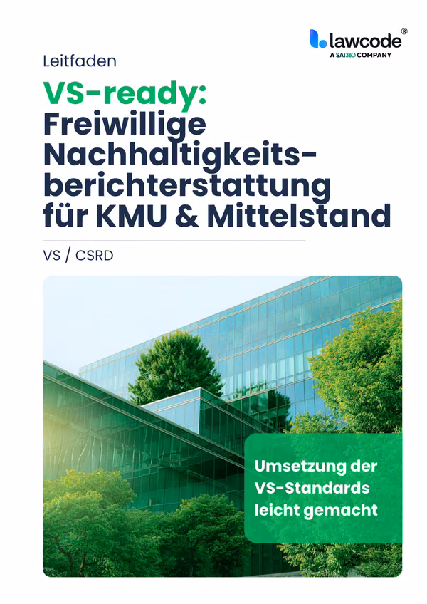 VS: Freiwilliges Nachhaltigkeitsreporting für KMU & Mittelstand