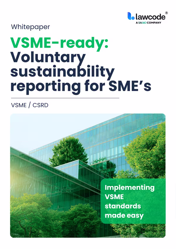 VSME: Voluntary sustainability reporting for SMEs